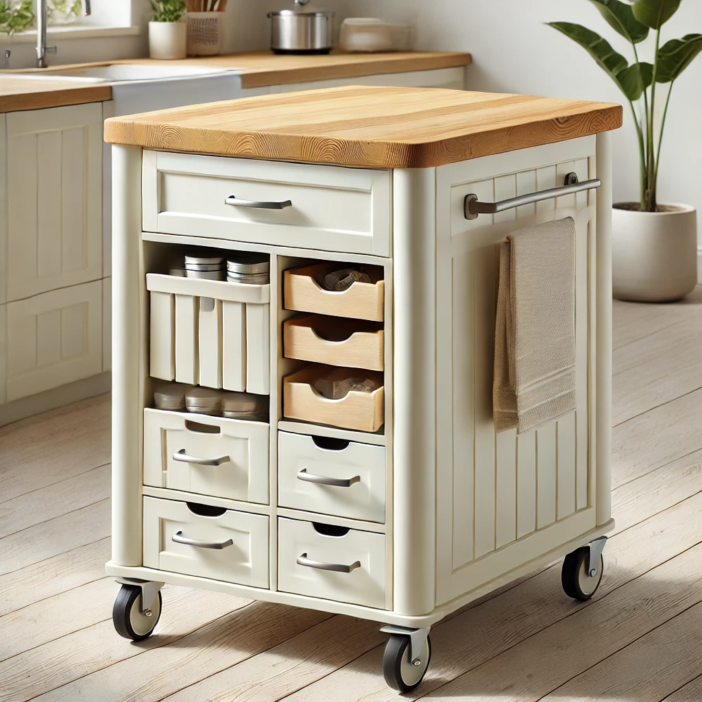 10 Surprising Benefits of the HOMCOM Kitchen Island on Wheels: A Must-Have for Small Kitchens